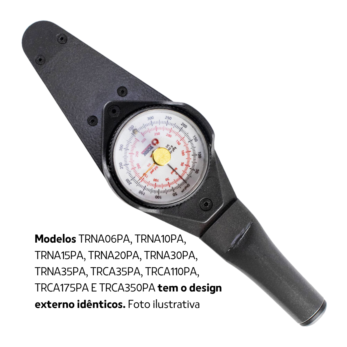 TRCA35PA Torquímetro Relógio 0 a 35 kgf.cm