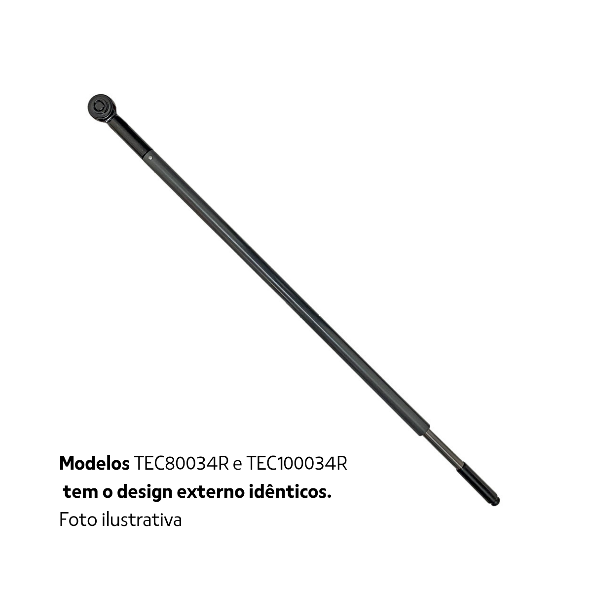 TEC100034R Torquímetro Estalo 200 a 1000 N.m Catraca 3/4"