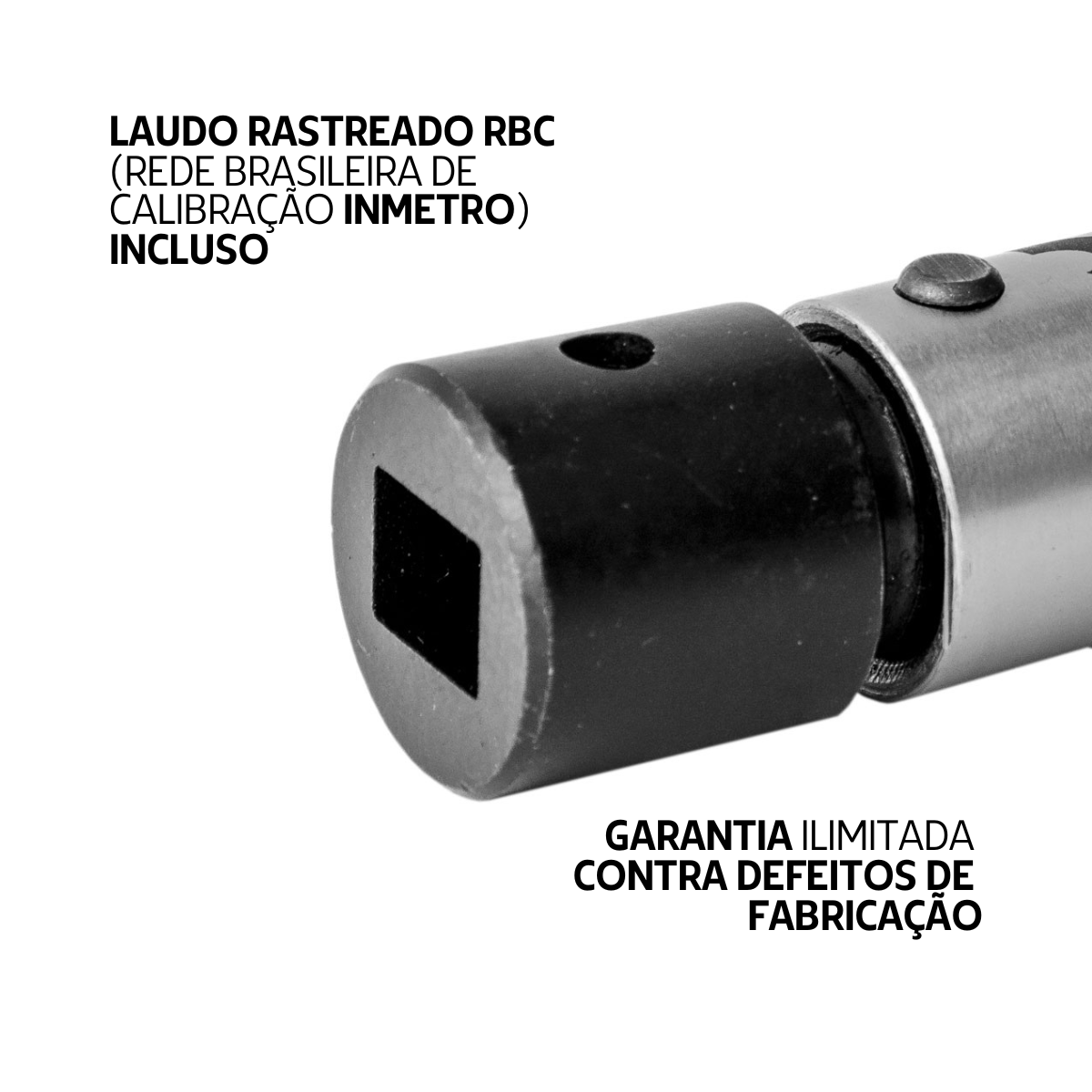 TIR1500912 Torquímetro Estalo 20 a 150 N.m Encaixe 9x12mm