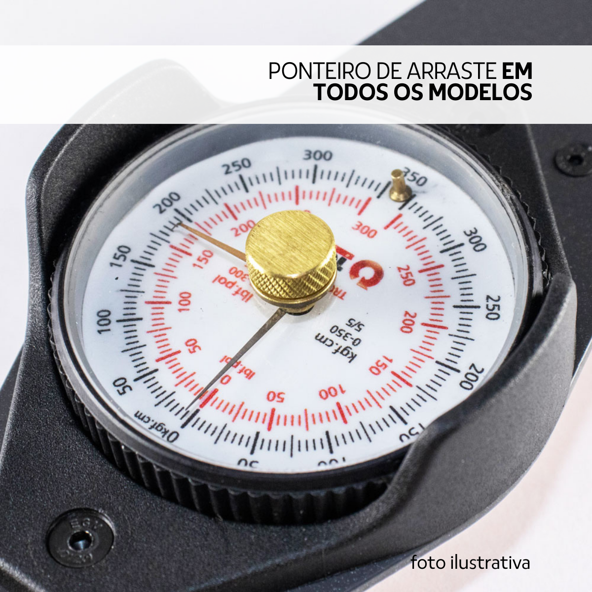 TRN50PA Torquímetro Relógio 0 a 50 N.m