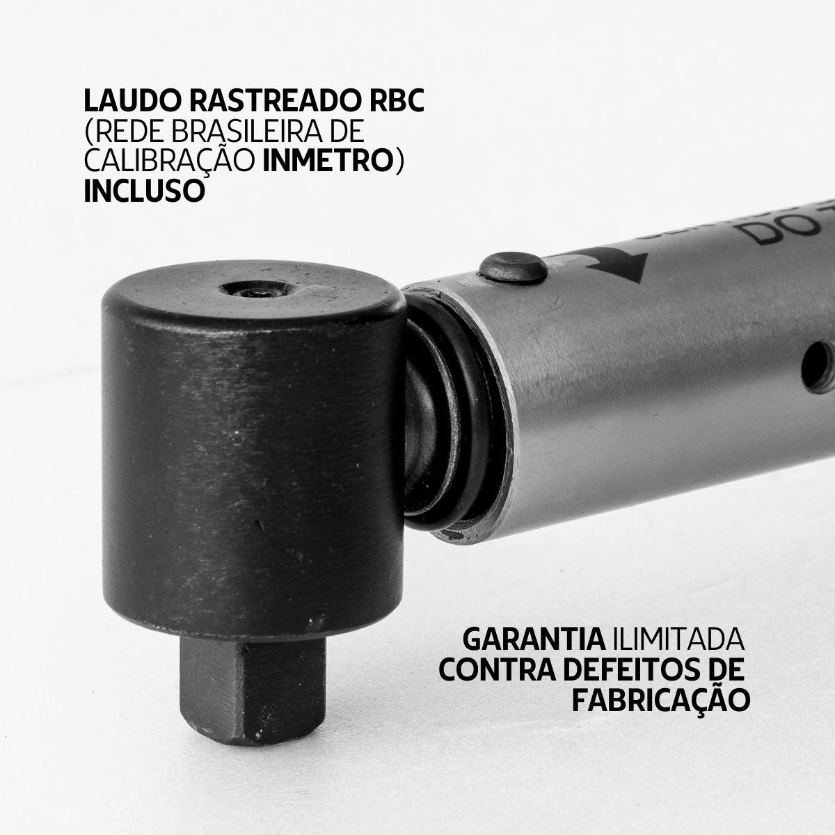 TEC7012 Torquímetro Estalo 10 a 70 N.m Cabeça Fixa 1/2"