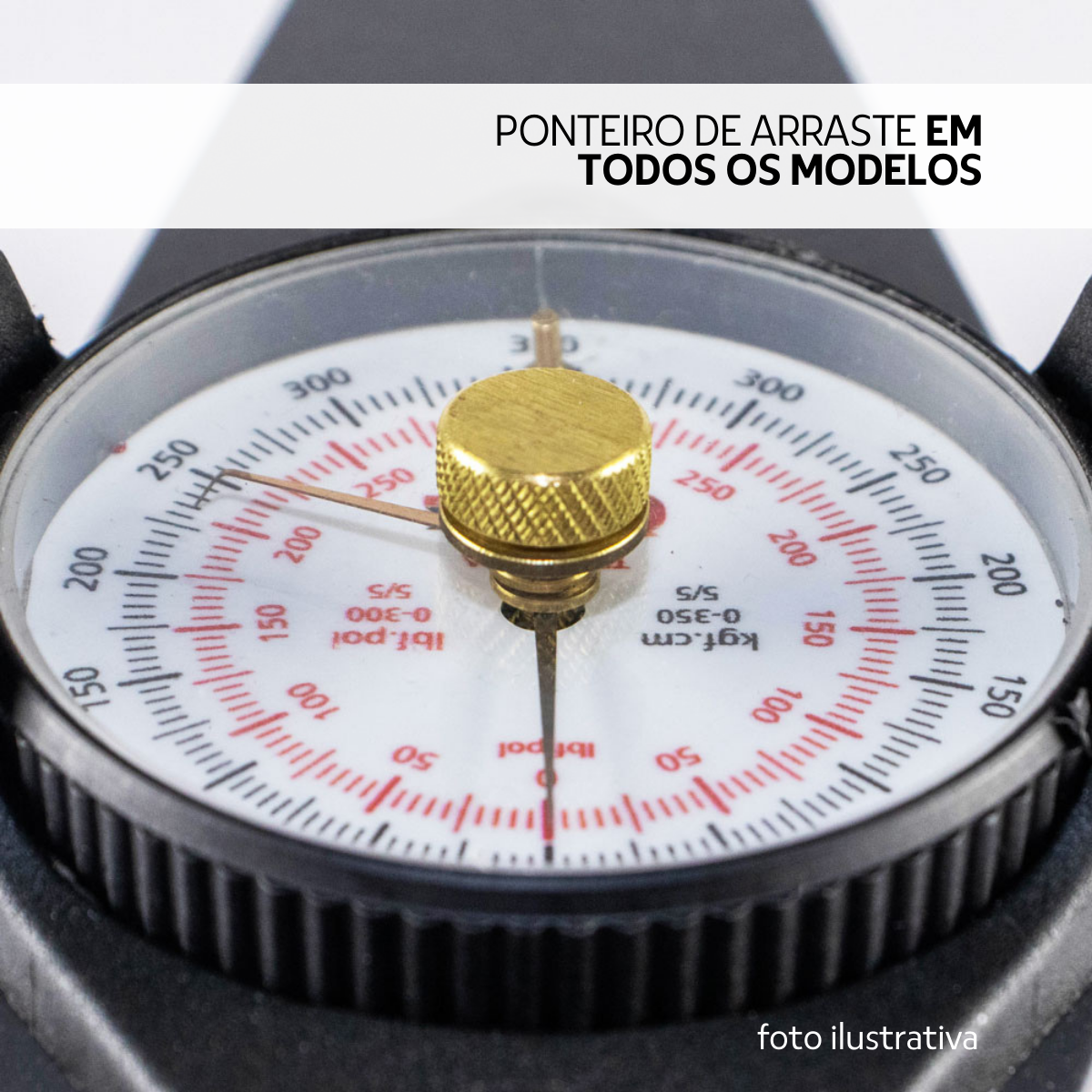 TRN50PA Torquímetro Relógio 0 a 50 N.m