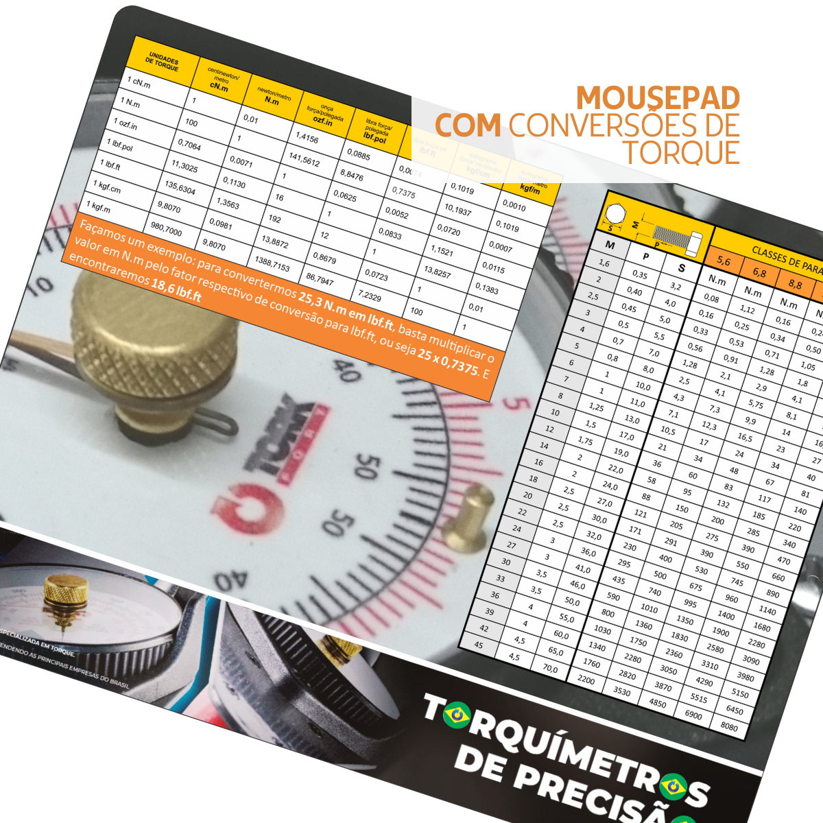 TRC40PA Torquímetro Relógio 0 a 40 kgf.m