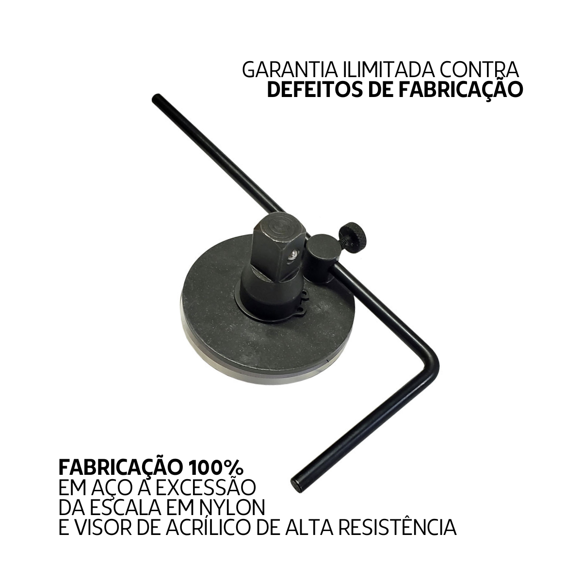 MA36012 Medidor de Ângulos Encaixe de 1/2"