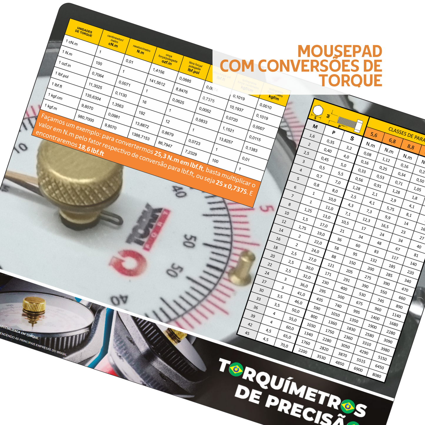 Torquímetro Estalo 10 a 70 N.m Cabeça Fixa 1/2" TEC7012