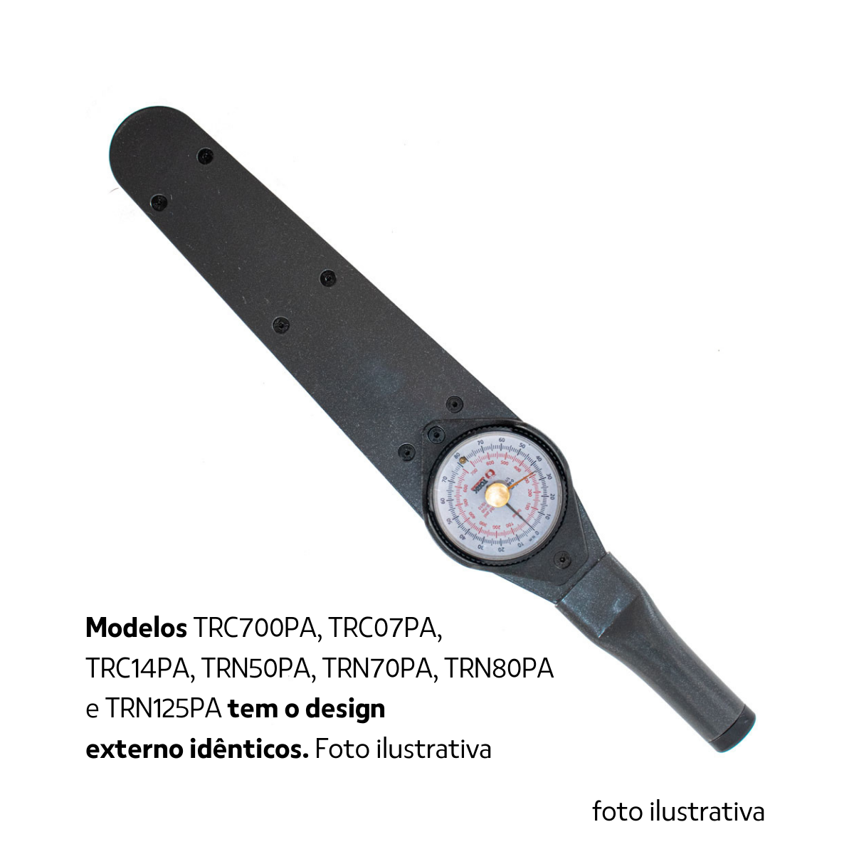 TRN80PA Torquímetro Relógio 0 a 80 N.m