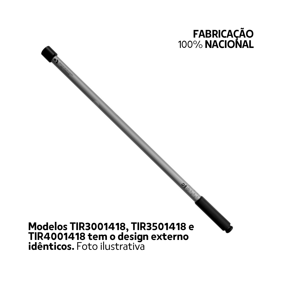 TIR3501418 Torquímetro Estalo 50 a 350 N.m Encaixe 14x18mm